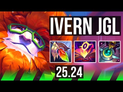 IVERN vs KAYN (JGL) | Good KDA: 9/1/30 | EUW Master | 25.24