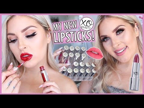 NEW xoBeauty Lip Shades! 💄 LIP SWATCHES 💕😱 Luxe Liquid & Matte Lipsticks!