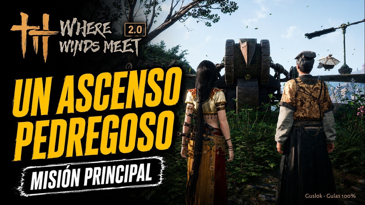 Un ascenso pedregoso Misión Completa | Where Winds Meet 2.0