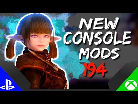 Skyrim Special Edition: ▶️5 BRAND NEW CONSOLE MODS◀️ #194 (PS4/XB1/PC)