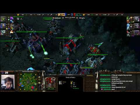 Syde (UD) vs KiWiKaKi (Orc) - WarCraft 3 - G3 -France vs the World - WC2773