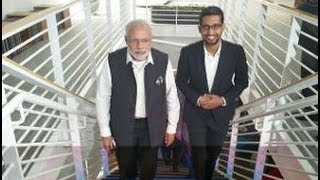 Narendra Modi with Sundar Pichai, bond between India and Silicon Valley