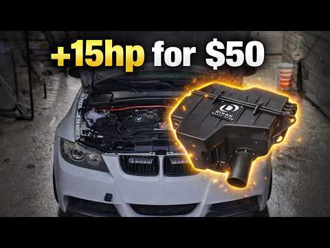 E90 N52 l Budget Dinan Ram Intake DIY