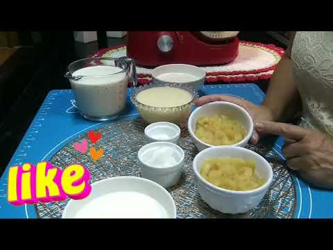 SORVETE 🍦 DE ABACAXI 🍍 CREMOSO ZULMA RECEITA BOLO E SALGADO 💞