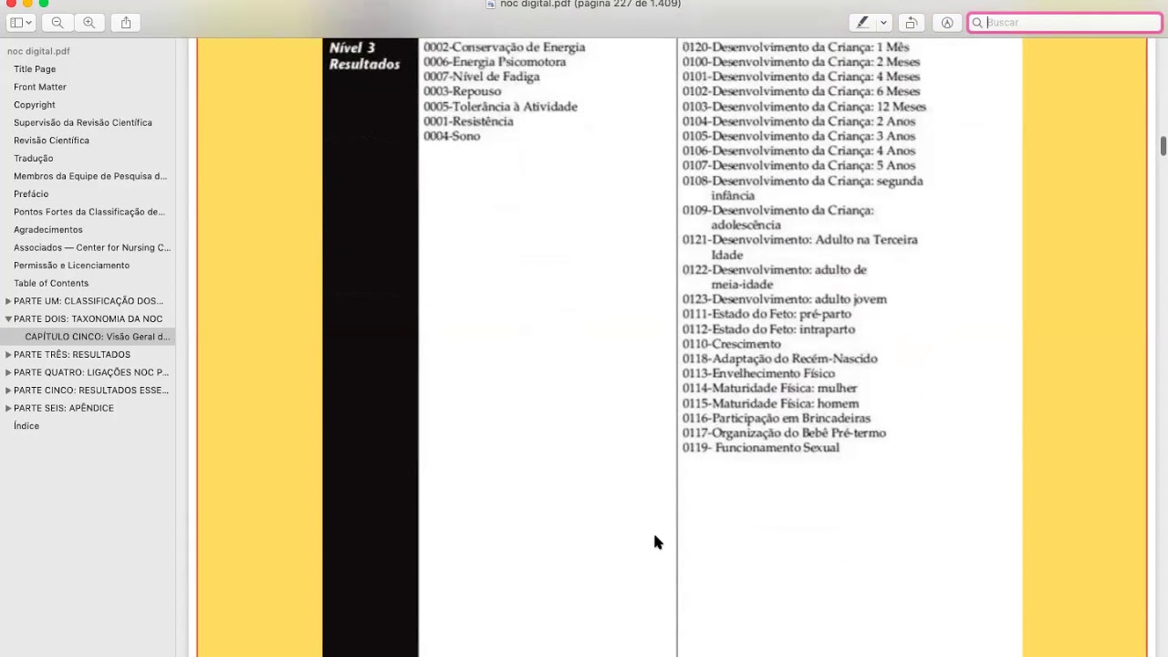 Utilização do NOC para Resultados de Enfermagem - Profa. Larissa Perez