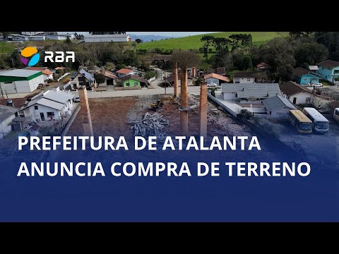 Prefeitura de Atalanta e Apremavi compram terreno para construção de novo espaço no centro da cidade