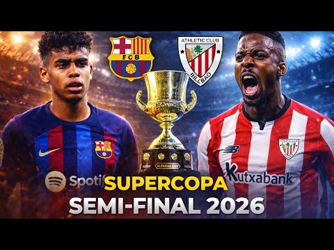 Barcelona vs Athletic Club Tactical Breakdown | Supercopa Semi-Final