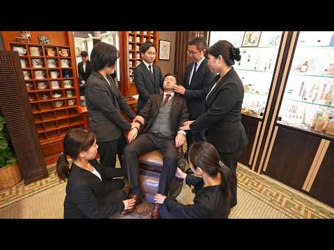 💈 6 Experts, 1 VIP Client: Most Luxurious Barbering Experience in Tokyo at 90+ Year old Barbershop