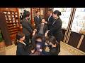 6 Experts 1 VIP Client Most Luxurious Barbering Experience In Tokyo At 90 Year Old Barbershop