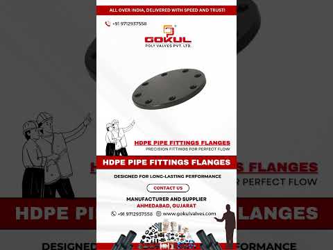 Hdpe Pipe Fittings Flanges