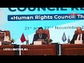 [VIDEO] Ouverture de la Retraite du CDH de l’ONU à Rabat: l’approche Royale des droits de l’Homme mise en avant par M. Bourita