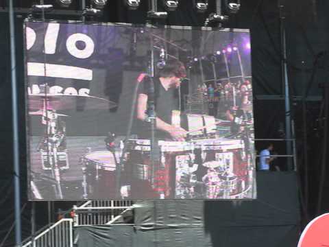 Firefly Music Festival 2014 - Kongos feat. Moe'z Art - Come Together / Gin & Juice (Partial Clip)