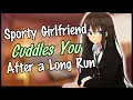 Sporty Girlfriend Snuggles [F4A] [Sweaty] [Tomboy] [Cuddling] [Heartbeats] [Headpats]
