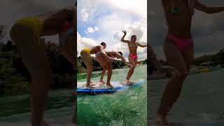 who was the winner??? @KaiRazy @YourAubsome #paddleboarding #viral