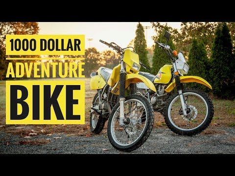 The 1,000 Dollar Adventure Bike: Suzuki DR-Z250 vs. Suzuki DR200SE | Dump the Clutch - Ep. 1