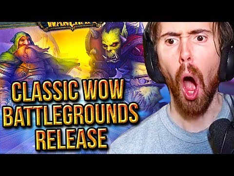 Asmongold Reacts To Battlegrounds Release Announcement (Warsong Gulch/Alterac Valley) - Classic WoW