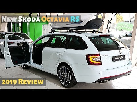 New Skoda Octavia RS Estate 2019 Review Interior Exterior