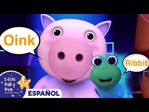 La canción de los sonidos de los animales | Canciones infantiles | LittleBabyBum