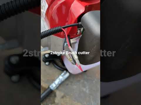 2 stroke brush cutter #agriculture #brush_cutter