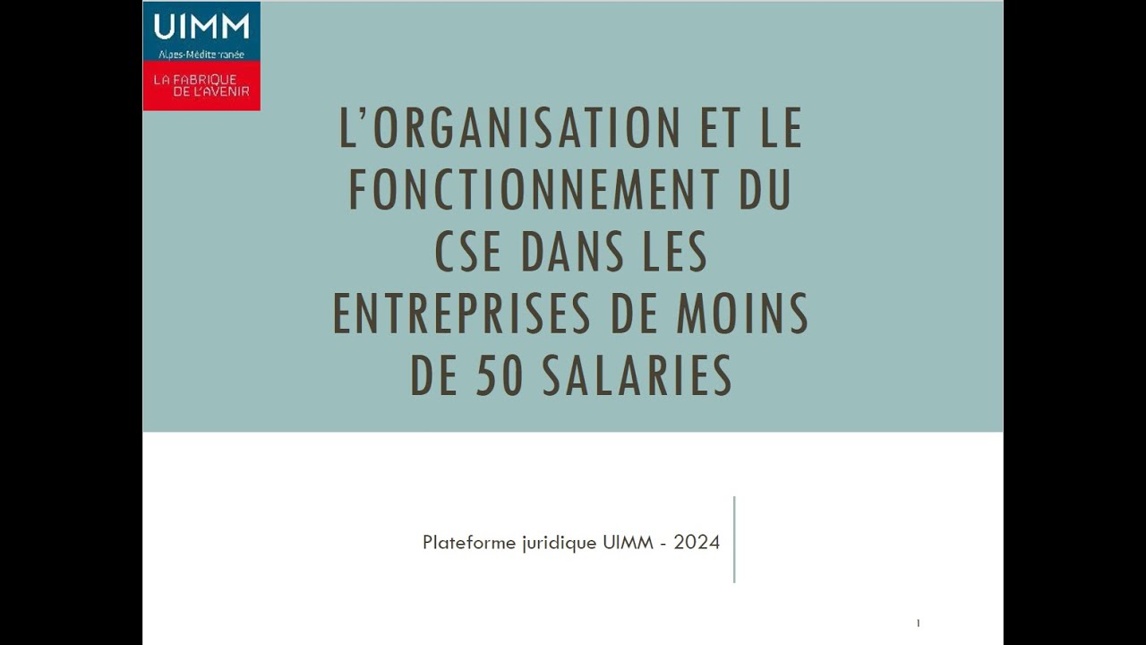 Replay réunion CSE dans les entreprises de moins de 50 salariés