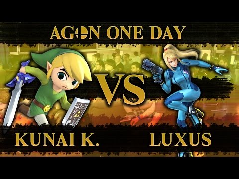 AGON One Day - Wolves | Kunai KazeKun (Toon-Link) vs Luxus (ZSS) -  Winners Round 2 - Smash 4