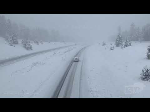11-29-2019 Arizona Interstate 17 Winter Storm
