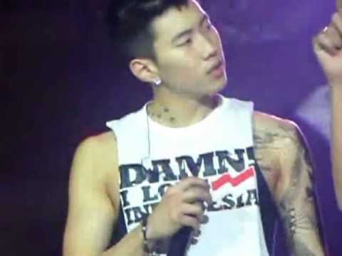 [Fancam] 20120510 Jay Park Jakarta - short interview