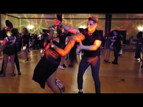 Rafael Barros & Bersy Cortez - Social dancing at 2022 Orlando Salsa Congress