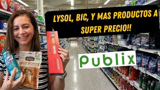 ✨ Lysol, BIC, y mas productos GRATIS o super economicos esta semana en PUBLIX!!!