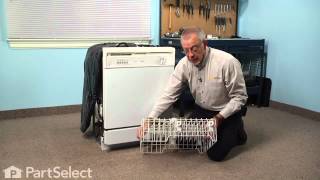 Dishwasher Repair - Replacing the Rack Assembly Mount with Wheel (Whirlpool Part # W10204114)