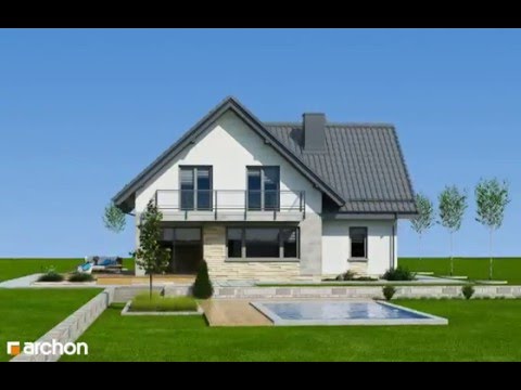 Projekt Domu w orliczkach - animacja