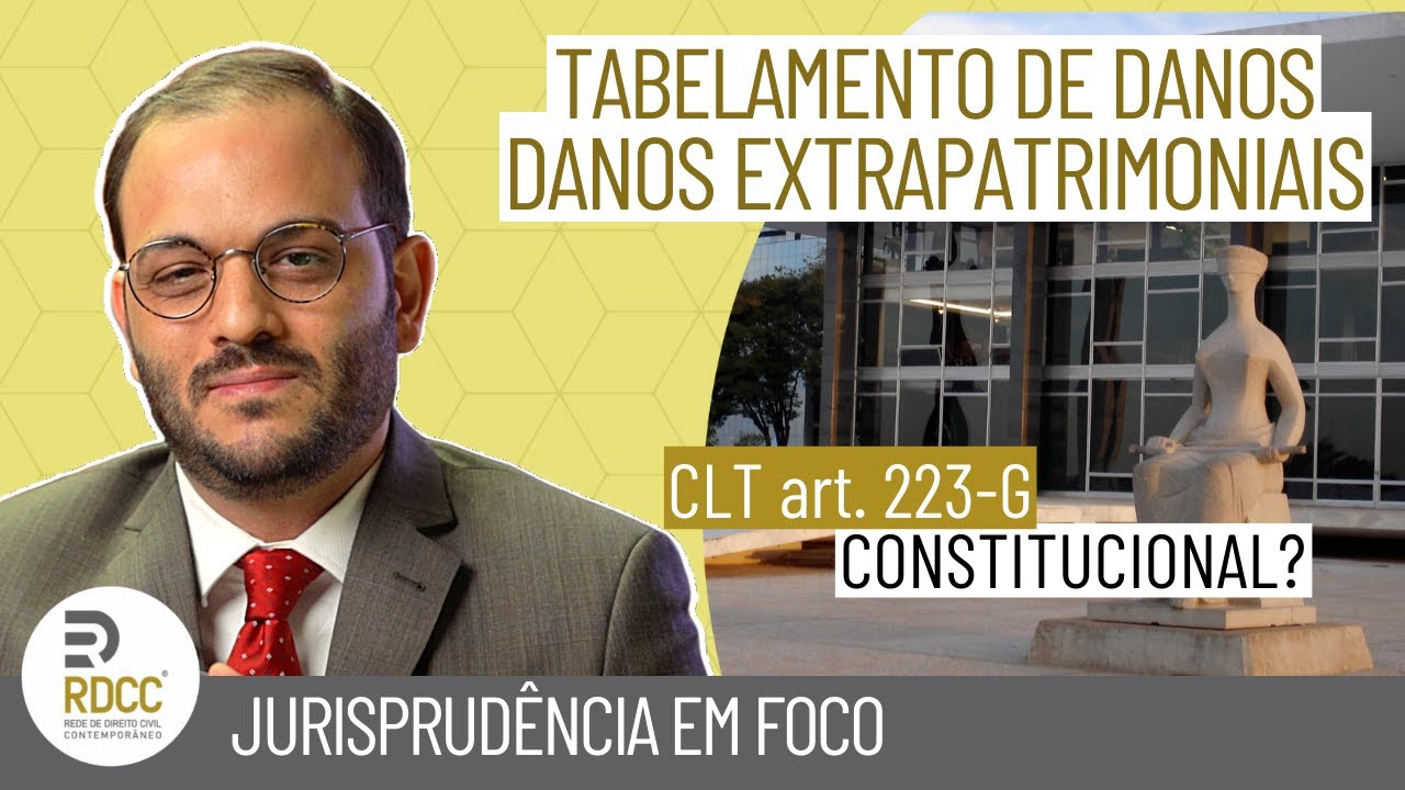 Tabelamento legal dos danos extrapatrimoniais: o art. 223-G da CLT