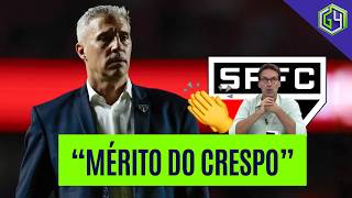 "É MUITO MÉRITO DO CRESPO...", ARNALDO AVALIA VITÓRIA DO SÃO PAULO SOBRE O GRÊMIO | BRASILEIRÃO