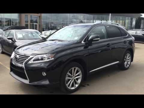 2015 Lexus RX 350 AWD Sportdesign Edition Review - Black on Saddle Tan - Northwest Edmonton