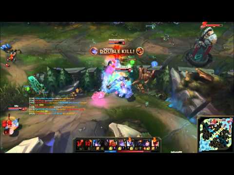 Forg1ven plays MissFortune | Death Compilation | Victorious | Score - 11/3/11