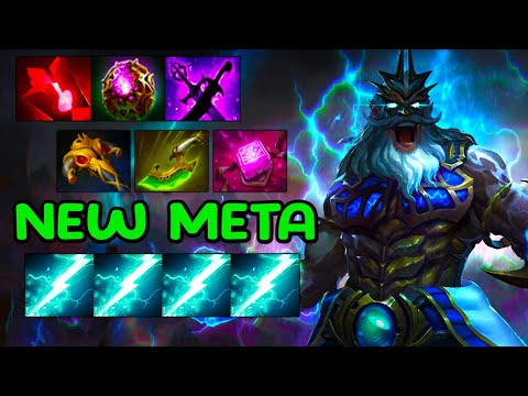 NEW META MIDLANE [ Zeus ] INSANE SPELL LIFESTEAL - DOTA 2 GAMEPLAY