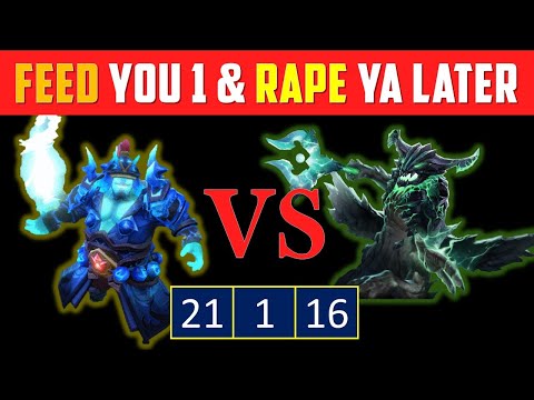 Storm Spirit vs OD - Feed you once and RAPE ya later!