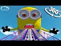 360 VR Roller Coaster Minion