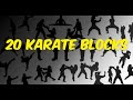 20 karate blocks blocks #allkarateblocks #karateblocks #collectionofkarateblocks #ukewasa