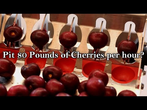 This may be the best cherry pitter I've ever used!