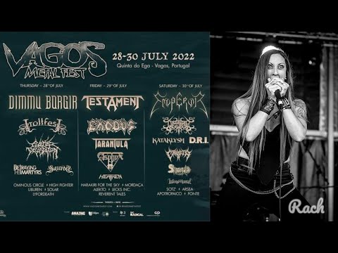 Vagos Metal  Fest -Parte 2| Tocar com Reverent Tales | Rach