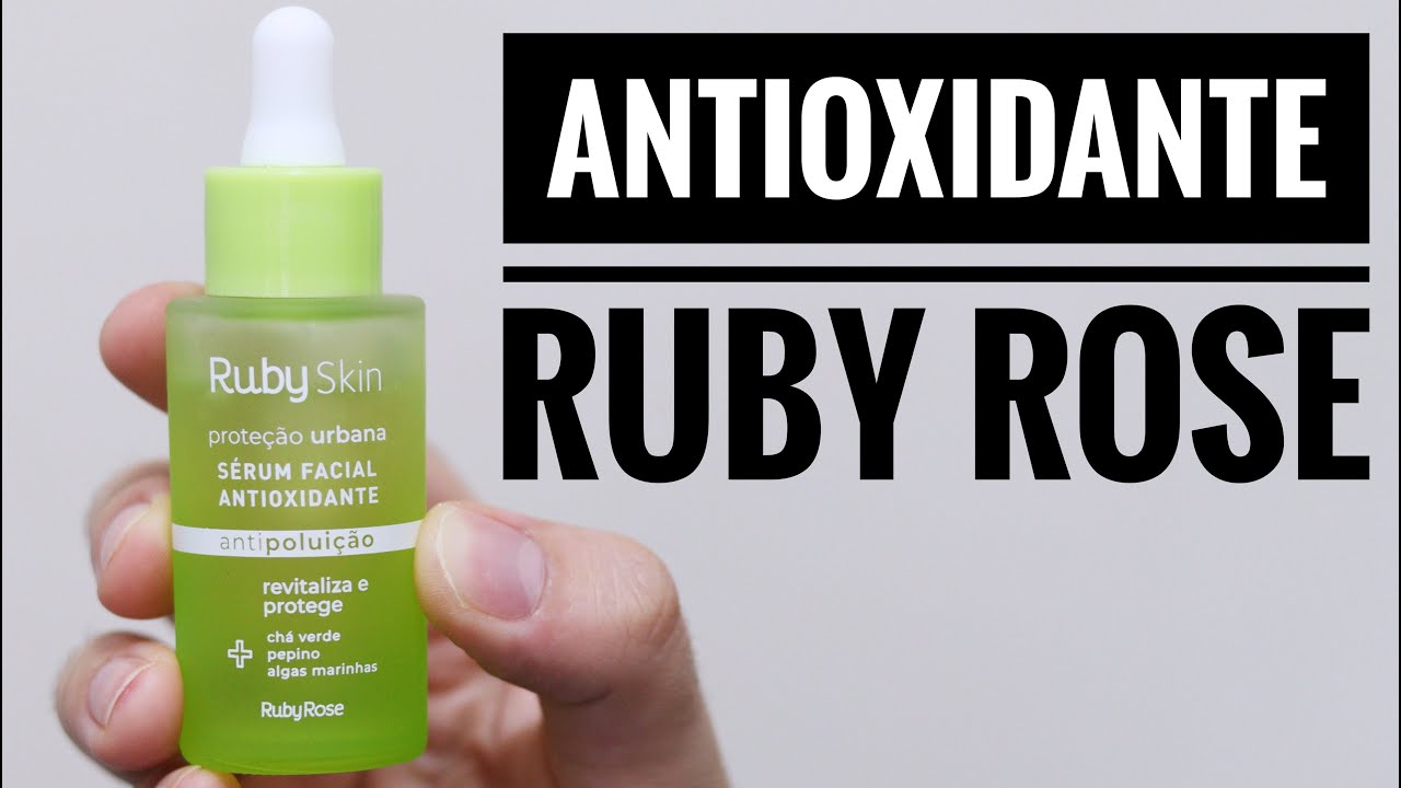 Sérum Antioxidante Ruby Rose Proteção Urbana - RubySkin - #Skincare