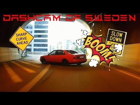 Dashcam Observations Ep.#18 - Tunnel crash. Karma is a ....?