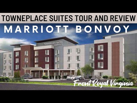Marriott Bonvoy TownPlace Suites tour and review Front Royal Virginia