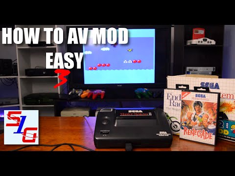 How To AV MOD Master System 2
