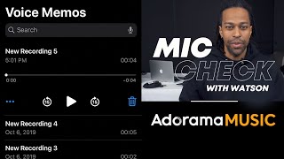 4 Easy to Use Audio Recording Apps For Your Phone | Mic Check with Watson