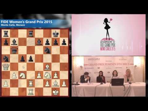 Round 1 Khademalsharieh Sarasadat (IRI) 1/2 - 1/2 Muzychuk Anna