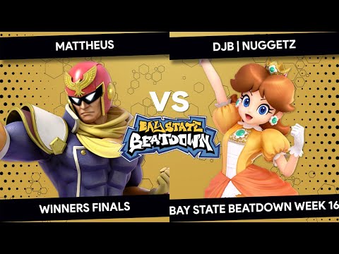 Bay State Beatdown #16 - mattheus (C. Falcon) vs djb | Nuggetz (Daisy) - Winners Finals