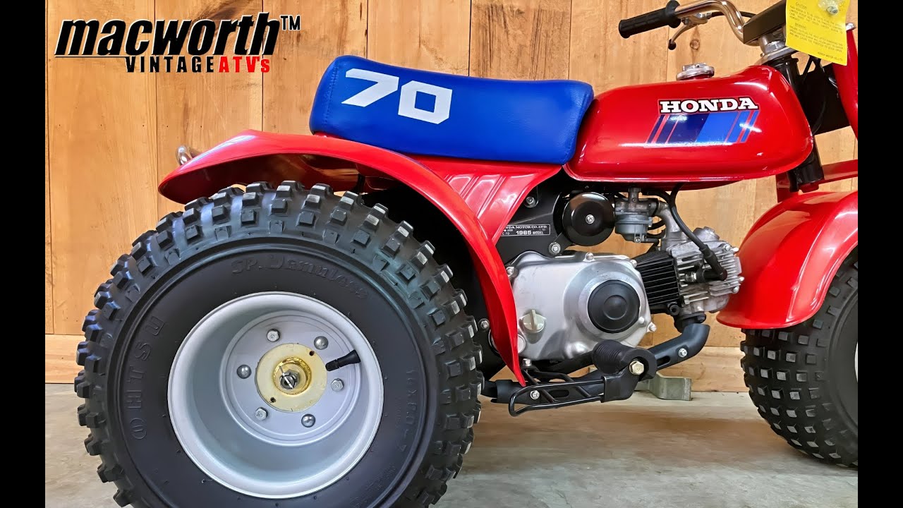 1985 Honda ATC70 | One family owned for nearly 40 years!