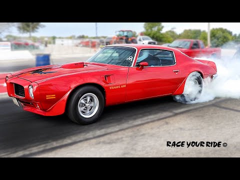SUPER DUTY! '73 455 PONTIAC TRANS AM VS '17 5.0 MUSTANG! OLD VS MODERN! BYRON!